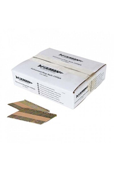 Fixman Cuie zincate 50x2.9mm, bandă de hârtie perforată, 2500 buc.
