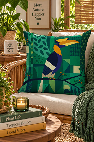 Evdek Double Side Printed Throw Pillow Cover 6Eld19