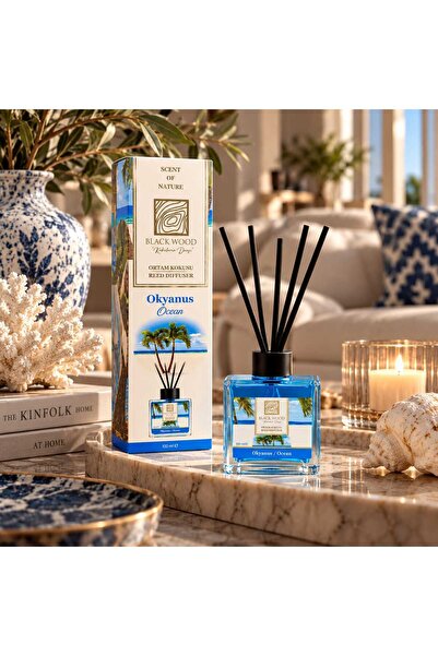 100 ml Bambu Çubuklu Difüzer - Okyanus Ferahlığı (Ekstra Kalıcı Formül)