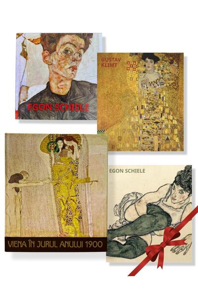 Prior Media Group Pachet de Artă Vieneză (Două albume de artă + două seturi x...