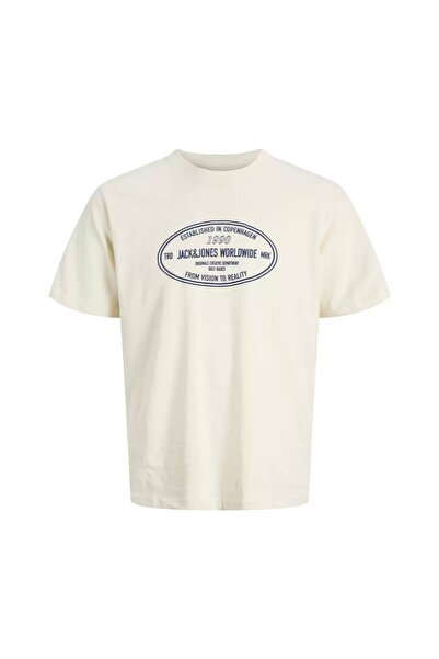 Jack & Jones JORYORK Μπλουζάκι με Στρογγυλή Λαιμόκοψη και Κοντά Μανίκια 12283...