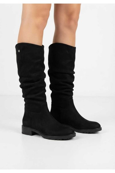 LEYDİ SHOES KCL-040 أحذية نسائية من جلد الغزال ذات أربطة
