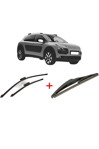 Bosch Σετ 3 υαλοκαθαριστήρων CITROEN C4 CACTUS 2014 - 2018, για παρμπρίζ και ...