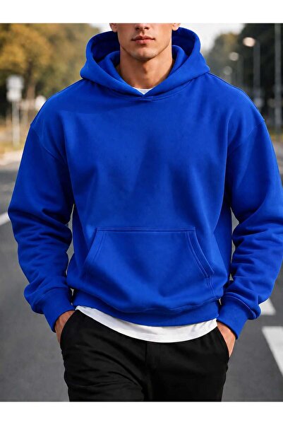 BENROMA 3 Yarn Combed Cotton Hooded Sweatshirt Lr3