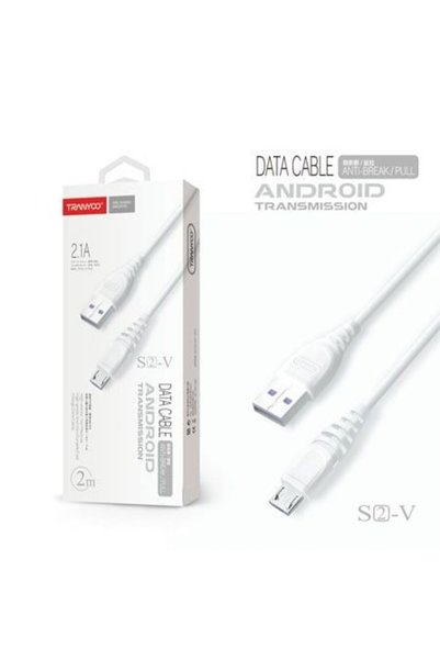 OEM Tranyoo Καλώδιο Δεδομένων Γρήγορης Φόρτισης Android 2.1A 2m S2-V Anti-Bre...