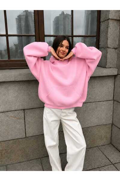 BENROMA 3 Yarn Combed Cotton Hooded Sweatshirt Lq2