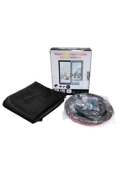 OEM Μαγνητική σίτα παραθύρου 150cm x 150cm - Magnetic Stripe Border Screen Wi...