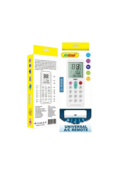 OEM Andowl Universal Τηλεχειριστήριο για Κλιματιστικό Q-YK1058 - Universal A/...