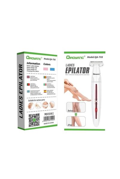 OEM Qiaoyang Αποτριχωτική Μηχανή Epilator για Σώμα QA-T05 - Ladies epilator