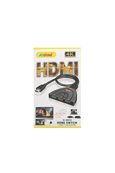 OEM Andowl Μετατροπέας HDMI 4K HD Q-HD30 - HDTV Switch
