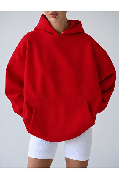 BENROMA 3 Yarn Combed Cotton Hooded Sweatshirt Lr5