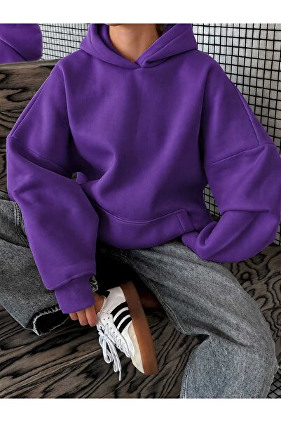 BENROMA 3 Yarn Combed Cotton Hooded Sweatshirt Lq6