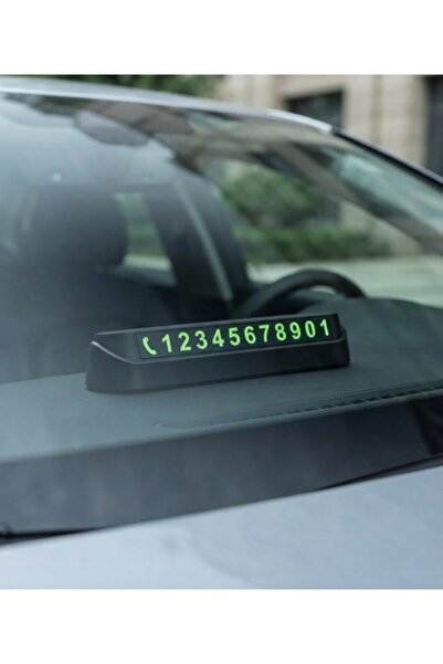 RoseTR In-Car Number Plate Parking Number Temporary Parking Phone Number 1. Quality Open-Close Magnet Highlighter