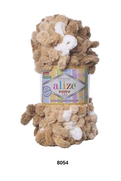 hobi dünyası evim 1 Piece Alize Puffy Hand Knitting Yarn Hand Knitted Heart P...