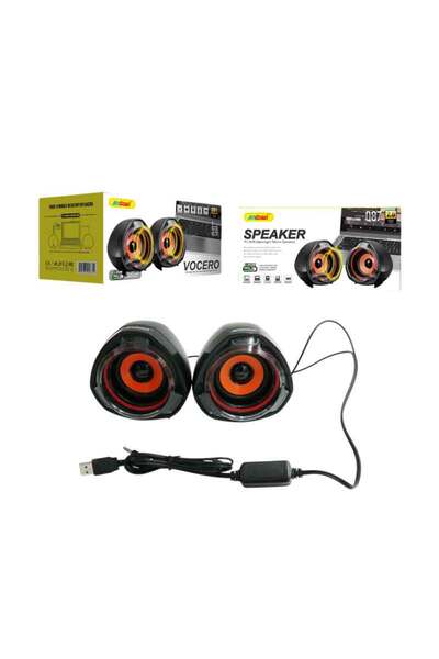 OEM Andowl Ηχεία Υπολογιστή 2.0 Q87 - Speaker PC Multi-diaphragm Stereo