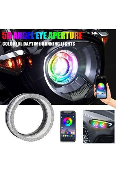 OEM LED φωτιζόμενη στεφάνη αυτοκινήτου Angel Eyes 3" με εναλλαγή χρωμάτων– LE...