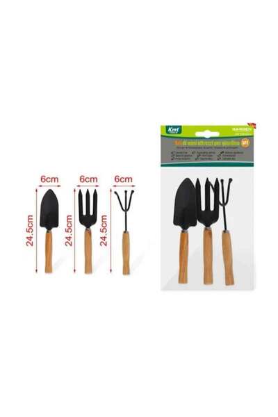 OEM KMT Σετ Εργαλείων Κήπου 3 Τεμάχια - Garden Tool Set 3 Pieces