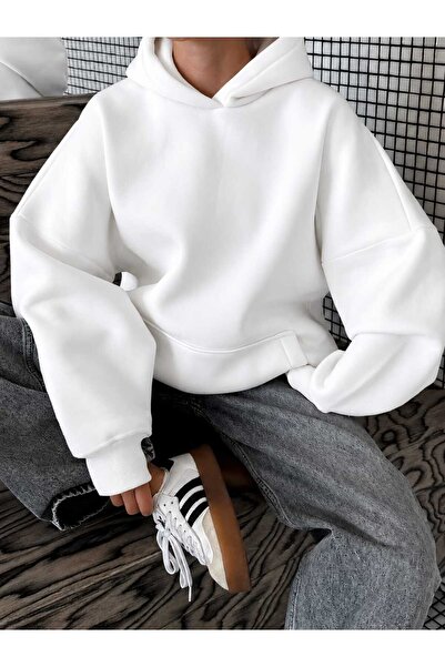 BENROMA 3 Yarn Combed Cotton Hooded Sweatshirt Lq6