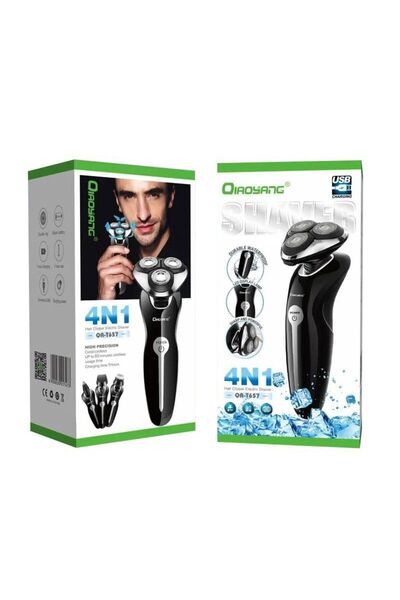 OEM QIAOYANG Ξυριστική μηχανή 4 σε 1 QA-T657 – Hair Clipper Electric Shaver