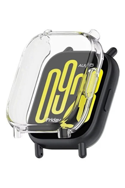 NANOSPACE Xiaomi Redmi Watch 6 Active Kılıf Ekran Korumalı 360 Tam Koruma