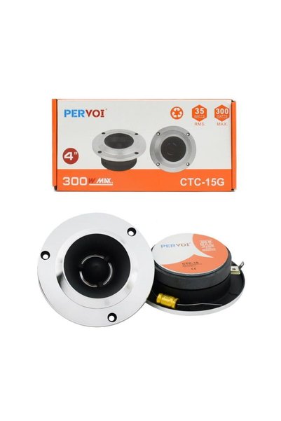 OEM PerVoi Σετ Tweeter Αυτοκινήτου Στρογγυλά 4″ 300W CTC-15G - Car Tweeter Set