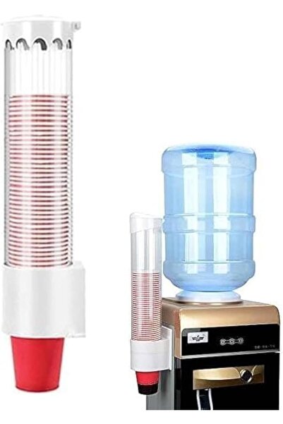 ECVV Cup Dispenser Fits 5oz - 7oz Cone or Flat Bottom Cups,Pull Type Paper Wa...