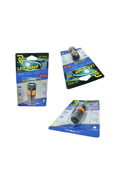 OEM Rchang Λάμπα Αυτοκινήτου Φλας Κίτρινο Canbus 12V S25/T20 W1015 - Led Lamp