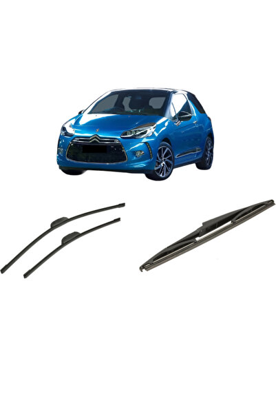 Bosch Σετ 3 υαλοκαθαριστήρων MAZDA 3 Hatchback Van (BM) 2015-2016, για παρμπρ...