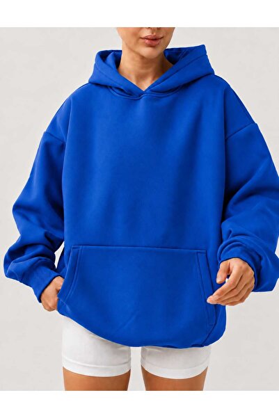 BENROMA 3 Yarn Combed Cotton Hooded Sweatshirt Lr6