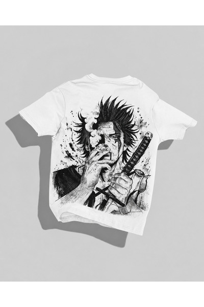 Nulivez Toji Fushiguro Jujutsu Kaisen Anime T-Shirt – Black and White Manga P...