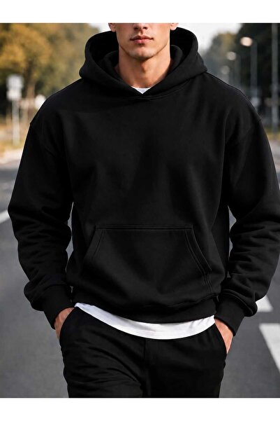 BENROMA 3 Yarn Combed Cotton Hooded Sweatshirt Lr3