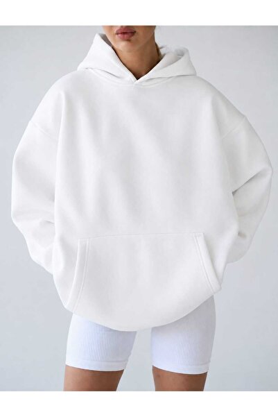 BENROMA 3 Yarn Combed Cotton Hooded Sweatshirt Lr5