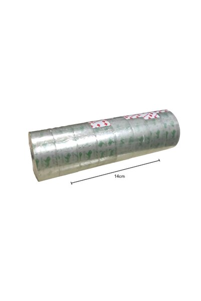 OEM Σετ 12τμχ σελοτέιπ διαφανές - Transparent Tape 12pcs