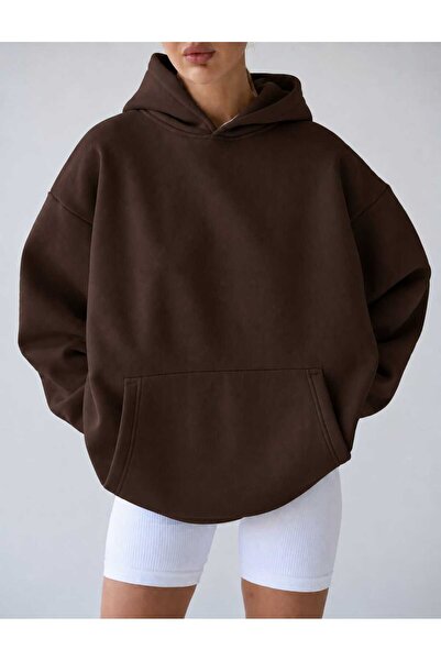 BENROMA 3 Yarn Combed Cotton Hooded Sweatshirt Lr5