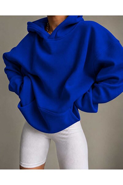 BENROMA 3 Yarn Combed Cotton Hooded Sweatshirt Lr4