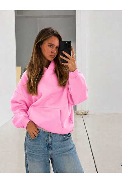 BENROMA 3 Yarn Combed Cotton Hooded Sweatshirt Lq5