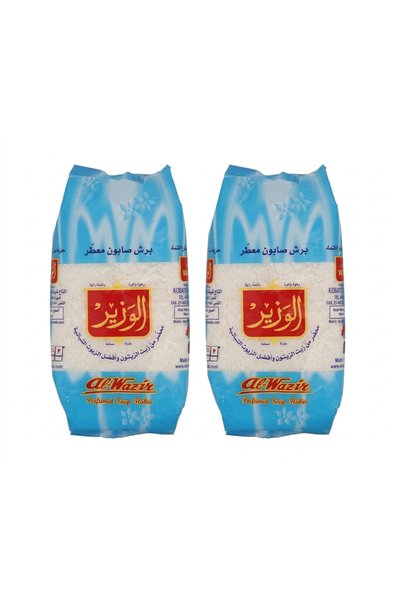 Al Wazir Perfumed Soap Flakes – Gentle Hand & Machine Wash Detergent for Fine Linens & Delicate Fabrics, Pack of 2