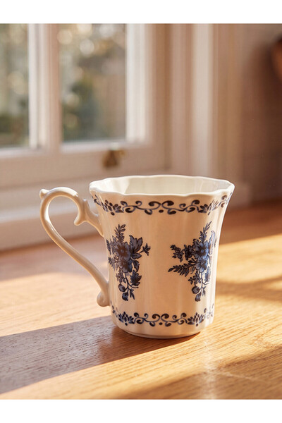LC Waikiki Porcelain Mug With Patterned 250 ml