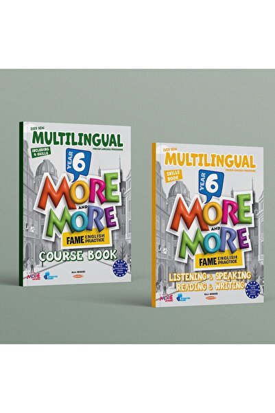 Kurmay Yayınları Kurmay 6.Sınıf Hazırlık More&More Multılıngual 2 Li Set (Cou...