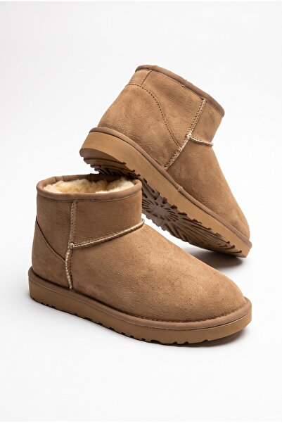 LEMİ SHOES Σούπερ μίνι γυναικεία παπούτσια μπότες χωρίς κορδόνια, με επίπεδη ...