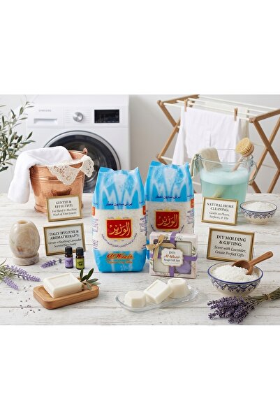 Al Wazir Perfumed Soap Flakes – Gentle Hand & Machine Wash Detergent for Fine...
