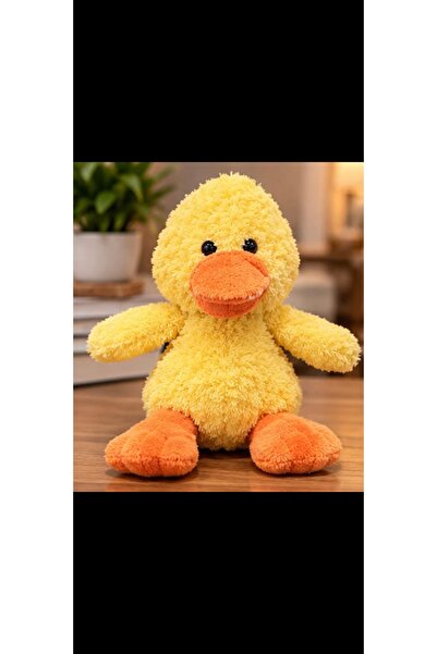 Toys 20 CM Sarı Sevimli Peluş Ördek – Turuncu Gagalı Yumuşak Hediyelik Oyuncak
