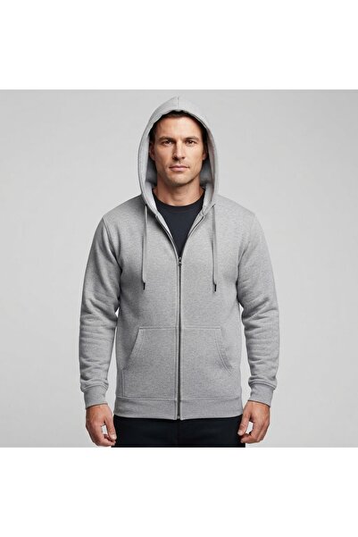ROSE DAWSON Men's Winter Thick 3 Thread Count Hooded Zippered Cardigan/Sweats...