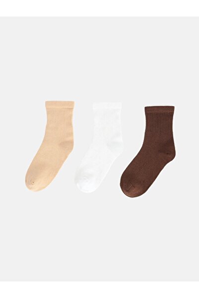 LC Waikiki 3-Piece Girls' Socks (W6)