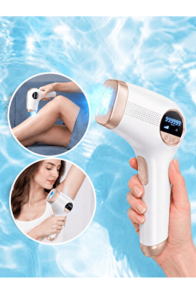 Generic Brand جهاز إزالة الشعر بالليزر للنساء والرجال، مع 5 مستويات لضبط الطا...