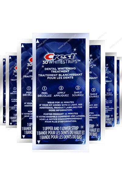 Crest 7 ημέρες x 3D Whitestrips Professional Effects, συγκέντρωση 10%, 14 λευ...