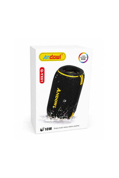 OEM Andowl Φορητό Ασύρματο Ηχείο Bluetooth RGB Q-YX61 10W - Andowl Q-YX61 Por...
