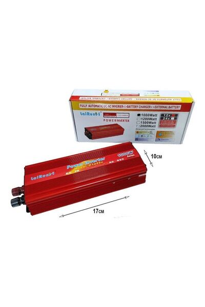 OEM LaiRunH Inverter Αυτοκινήτου 1000W 12V – Power Inverter