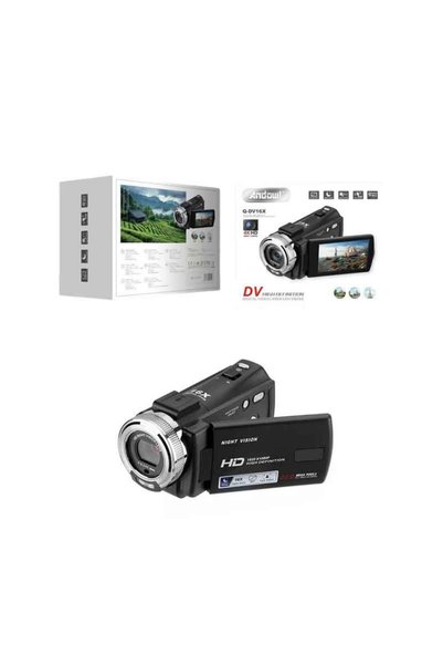 OEM Andowl Ψηφιακή βιντεοκάμερα 1080P HD 20MP TFT LCD 16X 4KDV Q-DV16X