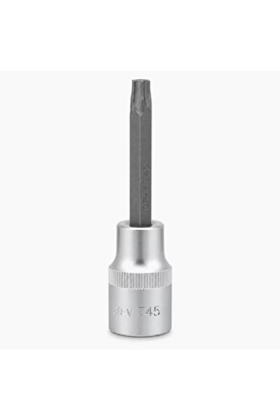 Generic Brand T45 Torx Bit Socket 1/2 Inch Drive, 4 Inch Long CR-V Metal Star...